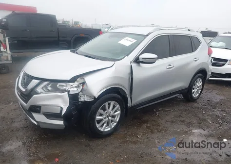 2019 Nissan Rogue Sv из США, поврежденный, VIN 5N1AT2MTXKC784910